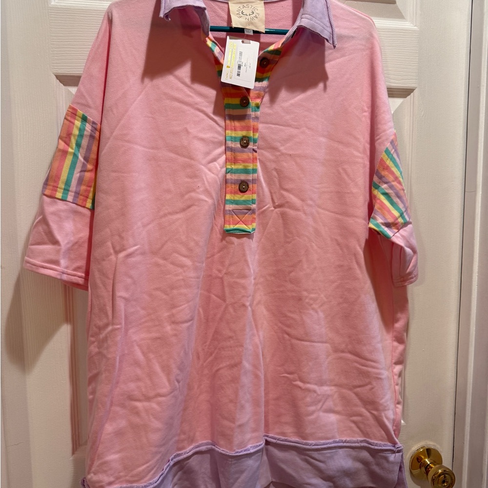 Fantastic Fawn Polo Dress